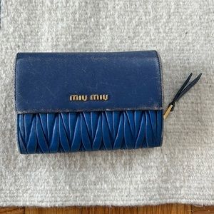 Miu Miu Two Tone Wallet